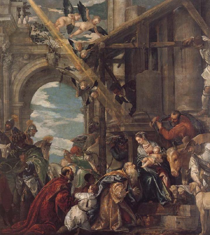 Paolo  Veronese THe Adoration of the Kings Sweden oil painting art
